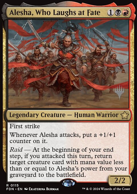 Alesha, Who Laughs at Fate